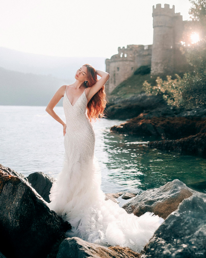 vestidos de novia inspirados en las princesas ariel